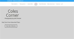 Desktop Screenshot of colescornerimages.com